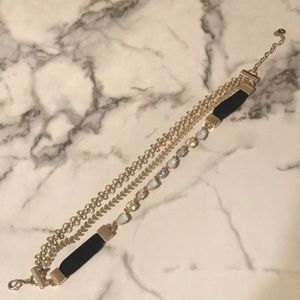 Never worn Bling Velvet Choker necklace